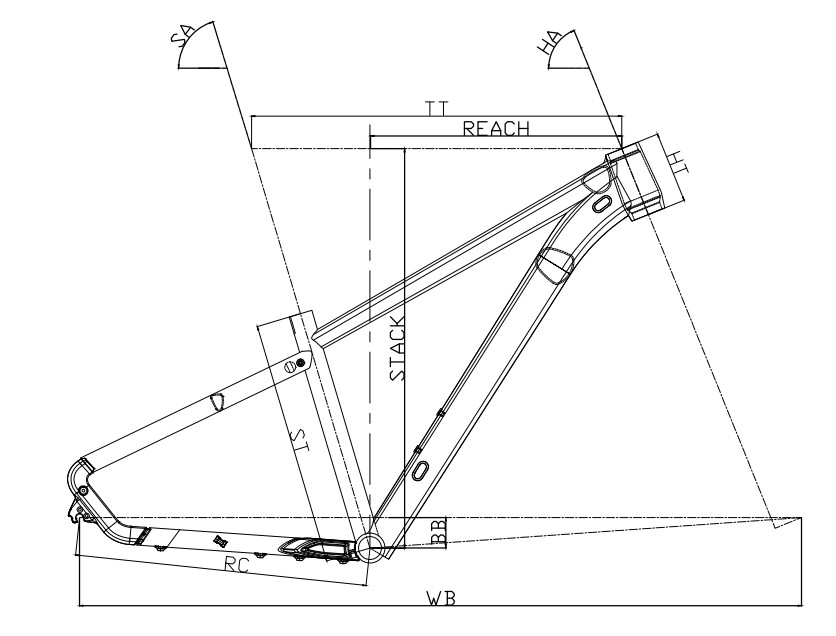Carraro Bisiklet Ölçüler